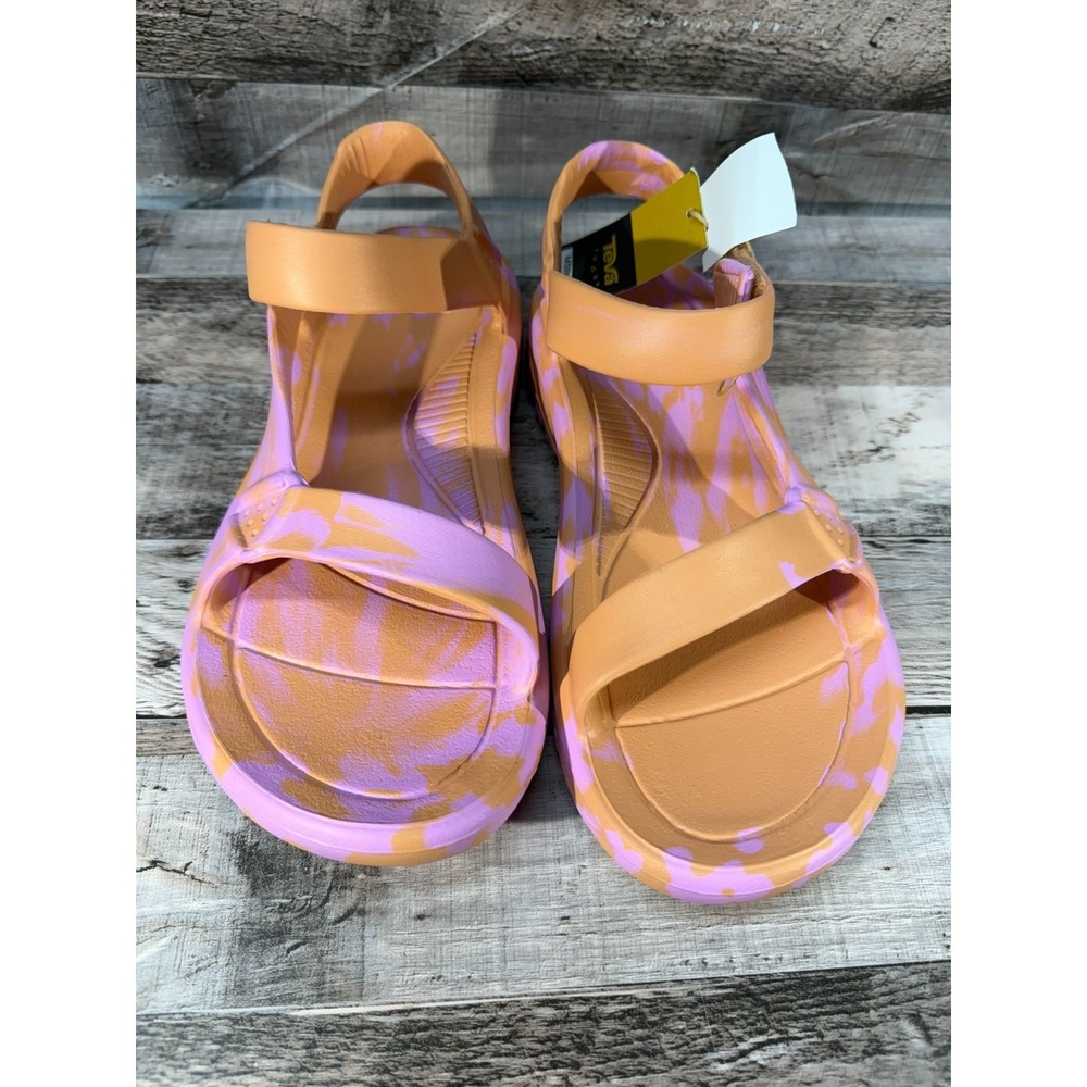 Teva Women Hurricane Drift Huemix Sandal Peach Bloom Swirl Size 8